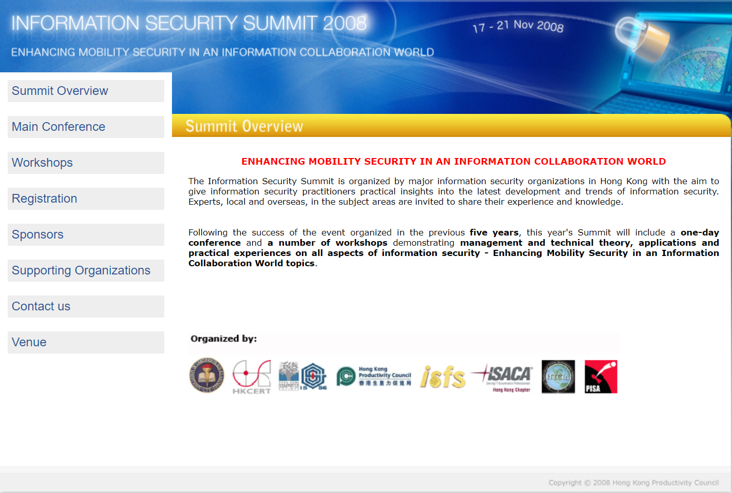 2008 ISSummit