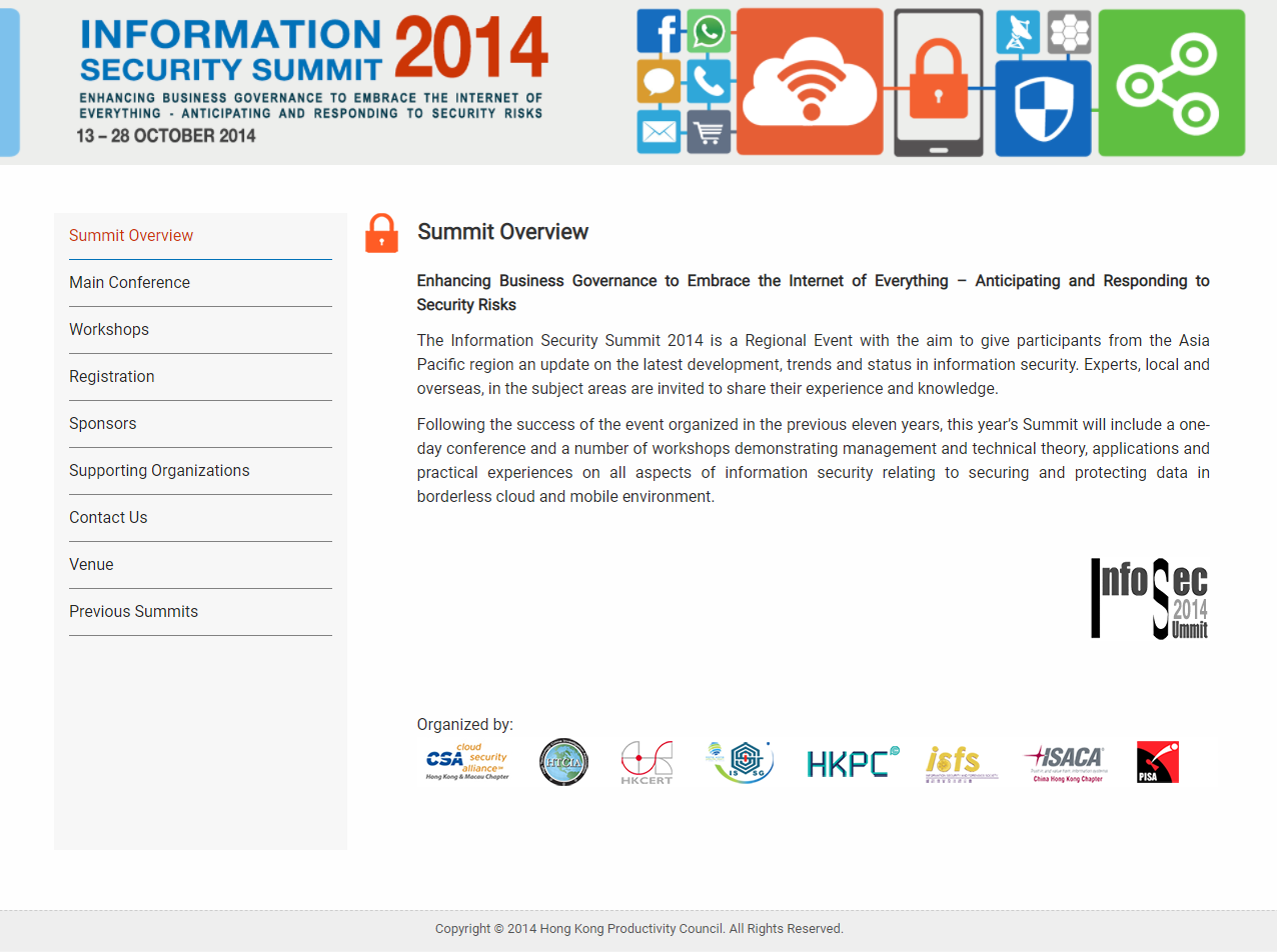 2014 ISSummit